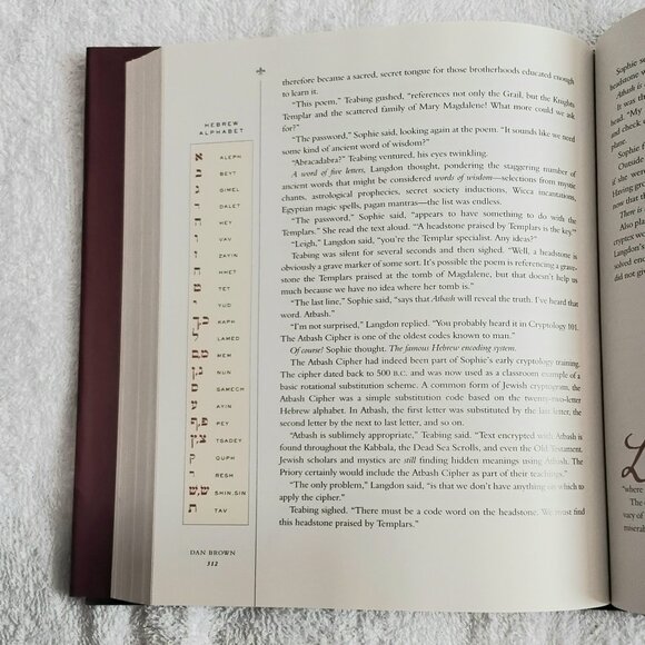 'The DaVinci Code' Special Illustrated Edition Hardcover by Dan Brown!! - Picture 5 of 7